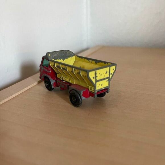 Vintage 60s Matchbox Lesney No. 70 Red Grit Spreading Truck Diecast Dump - Picture 6 of 10